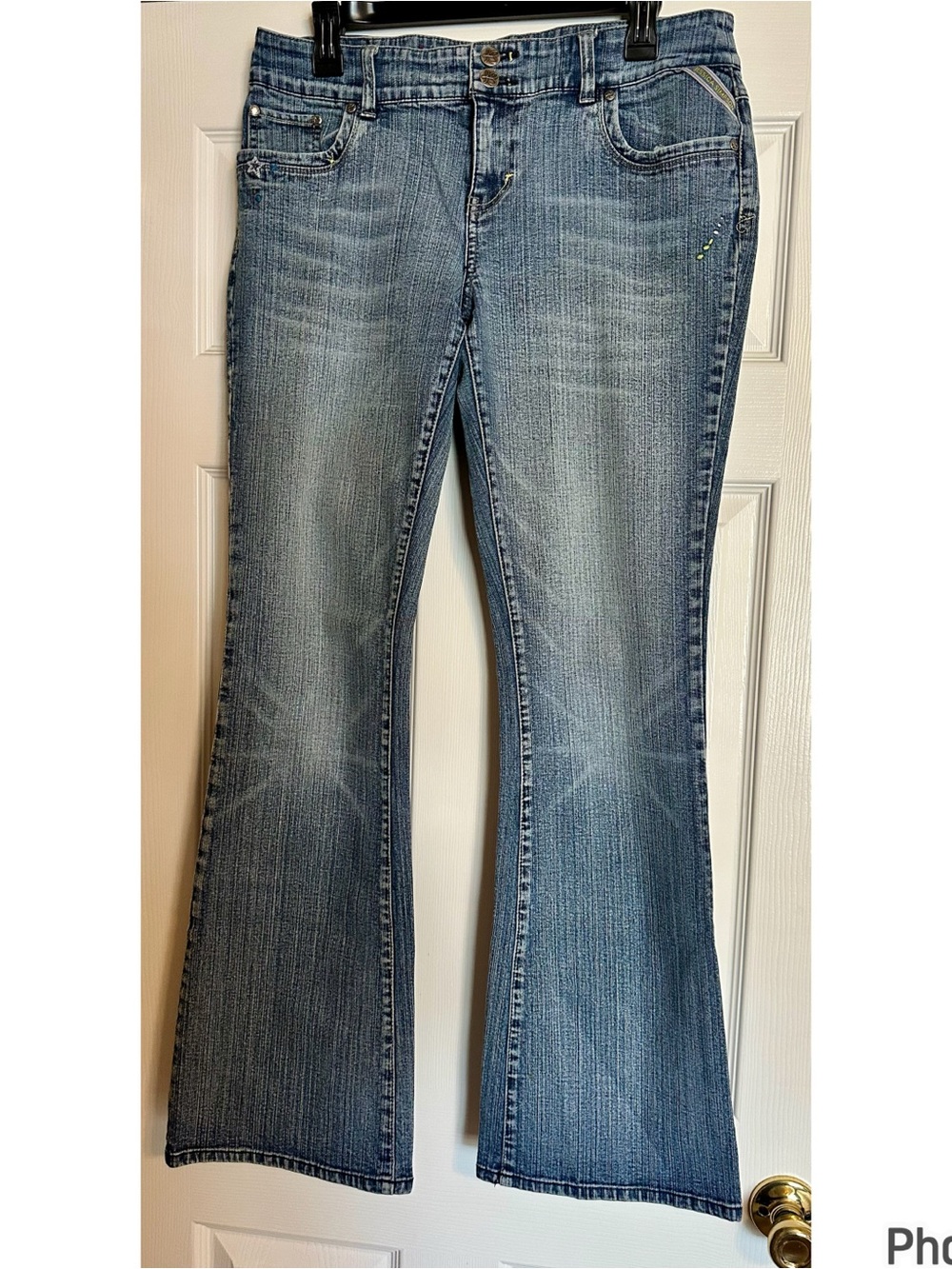 Y2K Jessica Simpson Light Wash Flared Jeans